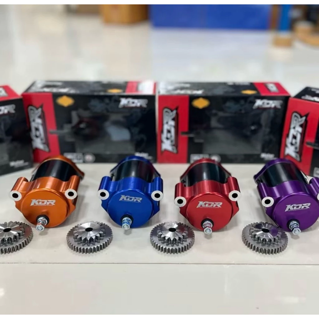 ไดสตาร์ท CNC ใส่ Wave125 KDR ตัวใหม่ พร้อมเฟือง สำหรับรถลูกใหญ่ 57-80