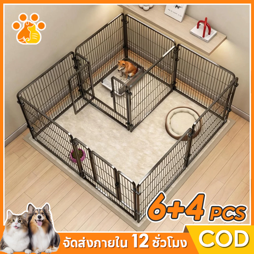 🐾รั้วสัตว์เลี้ยง กรงสุนัข คอกสุนัข กรงหมา แข็งแรง ทนทาน คอกหมา รั้วกันแมว รั้วหมา คอกสุนัขขนาดใหญ่