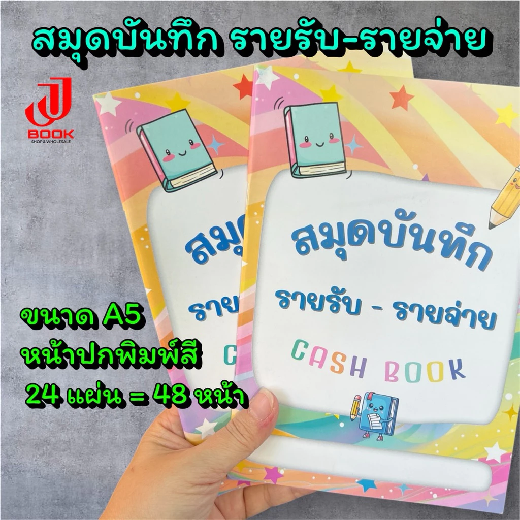 สมุดบันทึก รายรับ-รายจ่าย / สมุดบัญชีรายรับรายจ่าย ขนาด A5 — ของมงคลหมวดการเงินและโชคลาภ