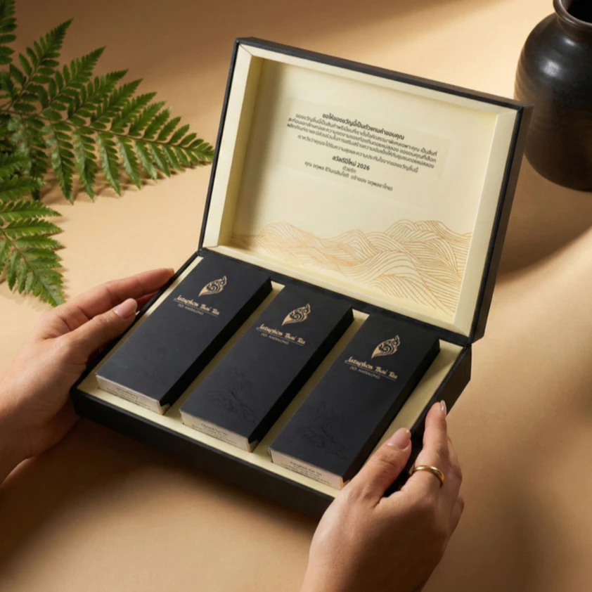 จตุพลชาไทย I Gift Set ชาของขวัญ ของขวัญปีใหม่ ของขวัญให้ผู้ใหญ่ ของขวัญโอกาศพิเศษJA004I_0058/JA004I_0059 — ของมงคลหมวดไลฟ์สไตล์และของขวัญ