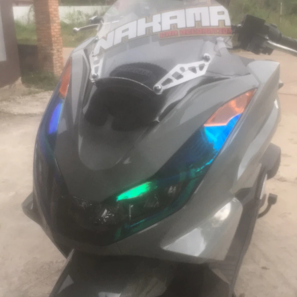 PCX 160 2021-2023ฟิล์มแต่งไฟเลี้ยวหน้า+หลัง ช่วยลบและป้องกันรอยขีดข่วนที่เกิดมาก่อนหน้านี้ ลบรอยด่าง