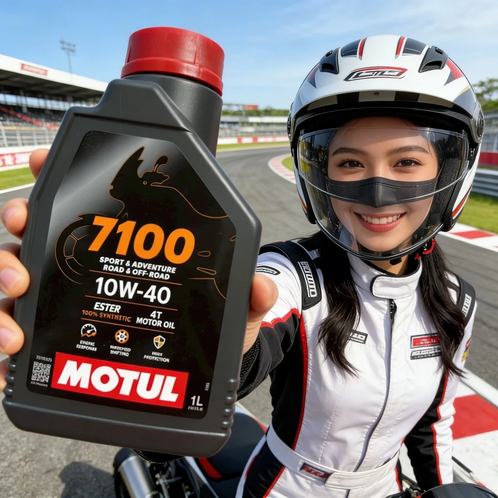น้ำมันเครื่อง Motul 7100 10W40 ของแท้