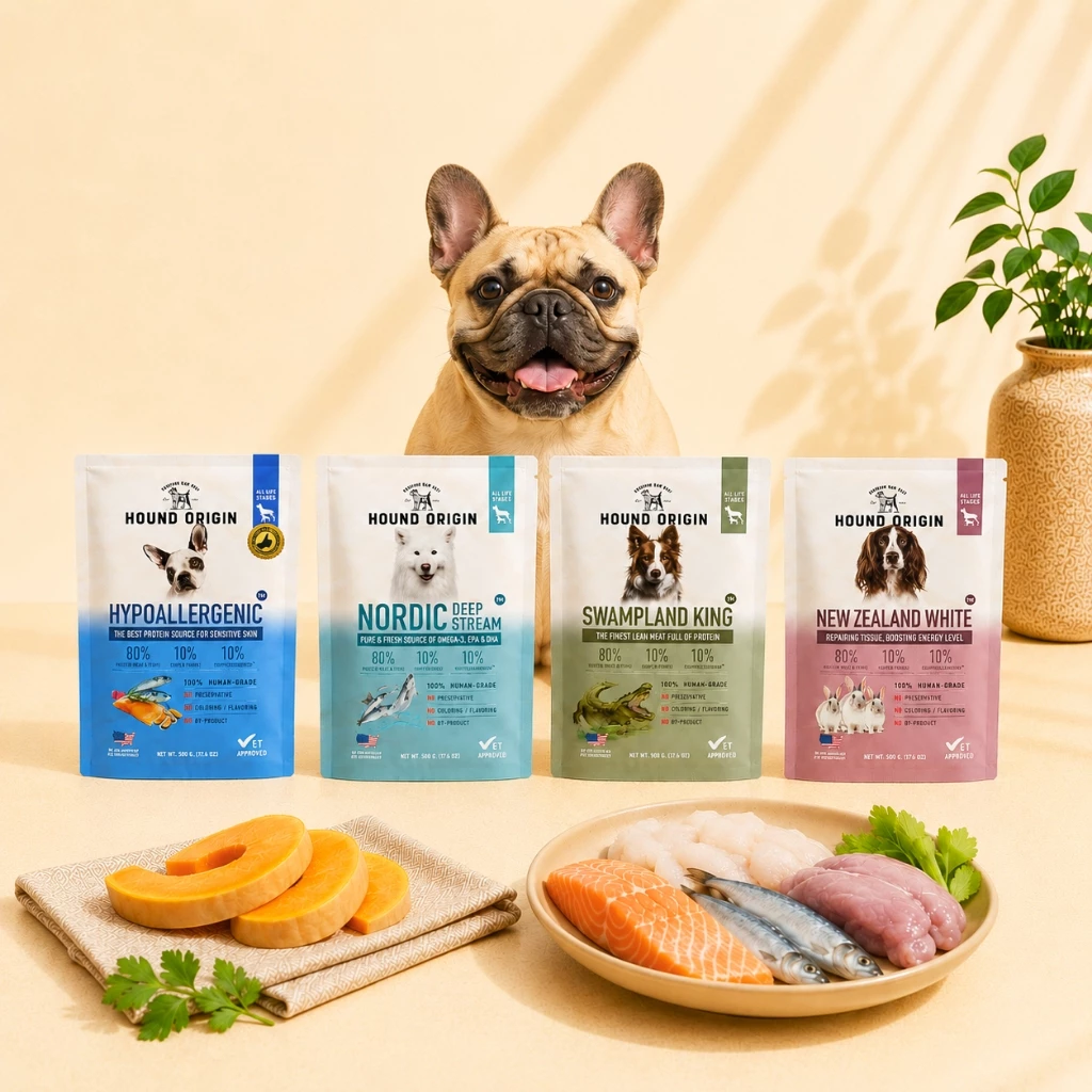 Hound Origin Dog BARF - Sensitive Pup Set (เซ็ตแพ้ง่าย) X 10 Packs