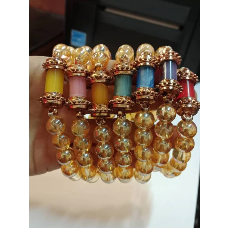 สร้อยข้อมือตะกรุดสีผึ้งเมตตามหานิยม สำหรับคนเกิดทั้ง 7 วัน สำหรับคนเกิดวันอาทิตย์-วันเสาร์ — ของมงคลหมวดไลฟ์สไตล์และของขวัญ