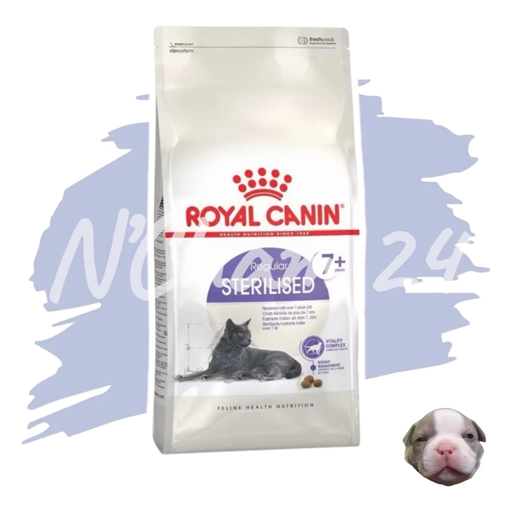 Royal Canin Cat Sterilised 7+ อาหารแมวสูงวัยหลังทำหมัน