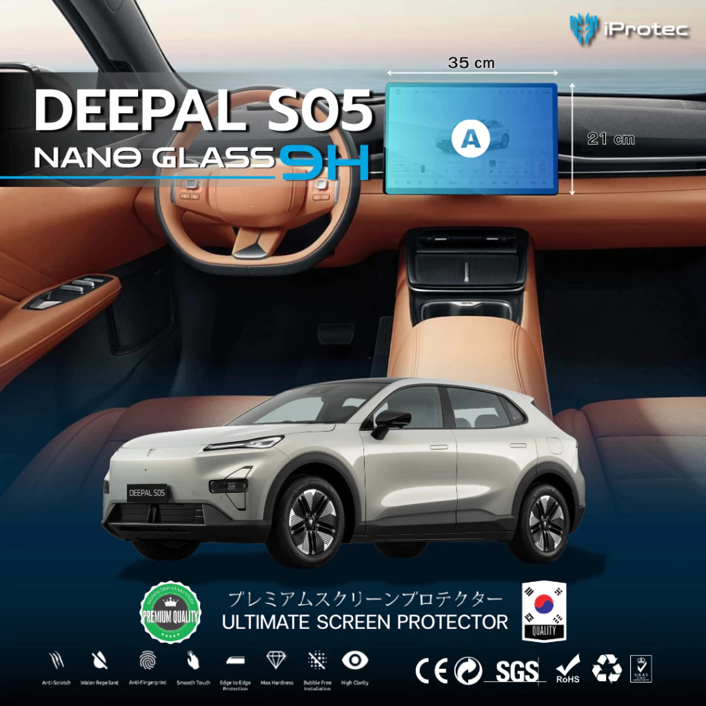 iProtec ฟิล์มใสกันรอย Deepal S05 Nano Glass 9H ตรงรุ่น