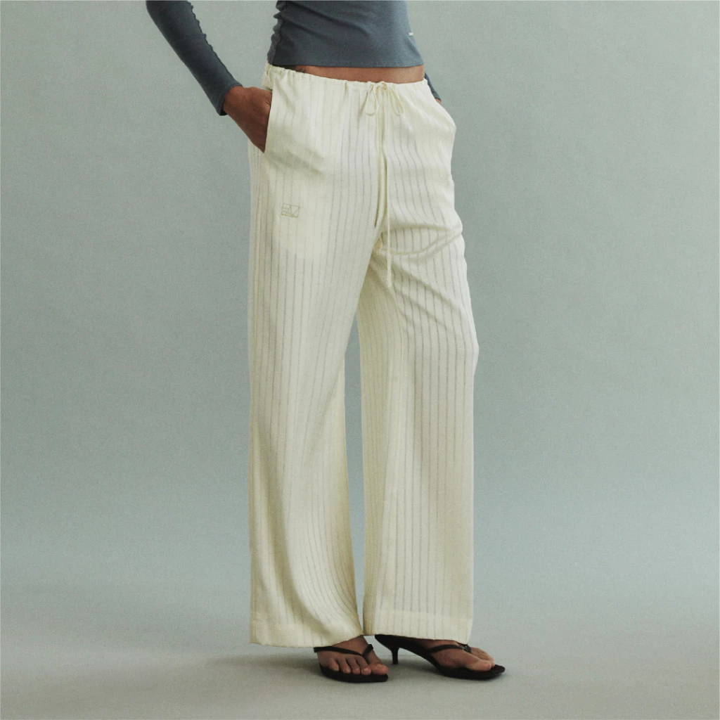 Fundamental Mitr Satin Loose-Fit Pants