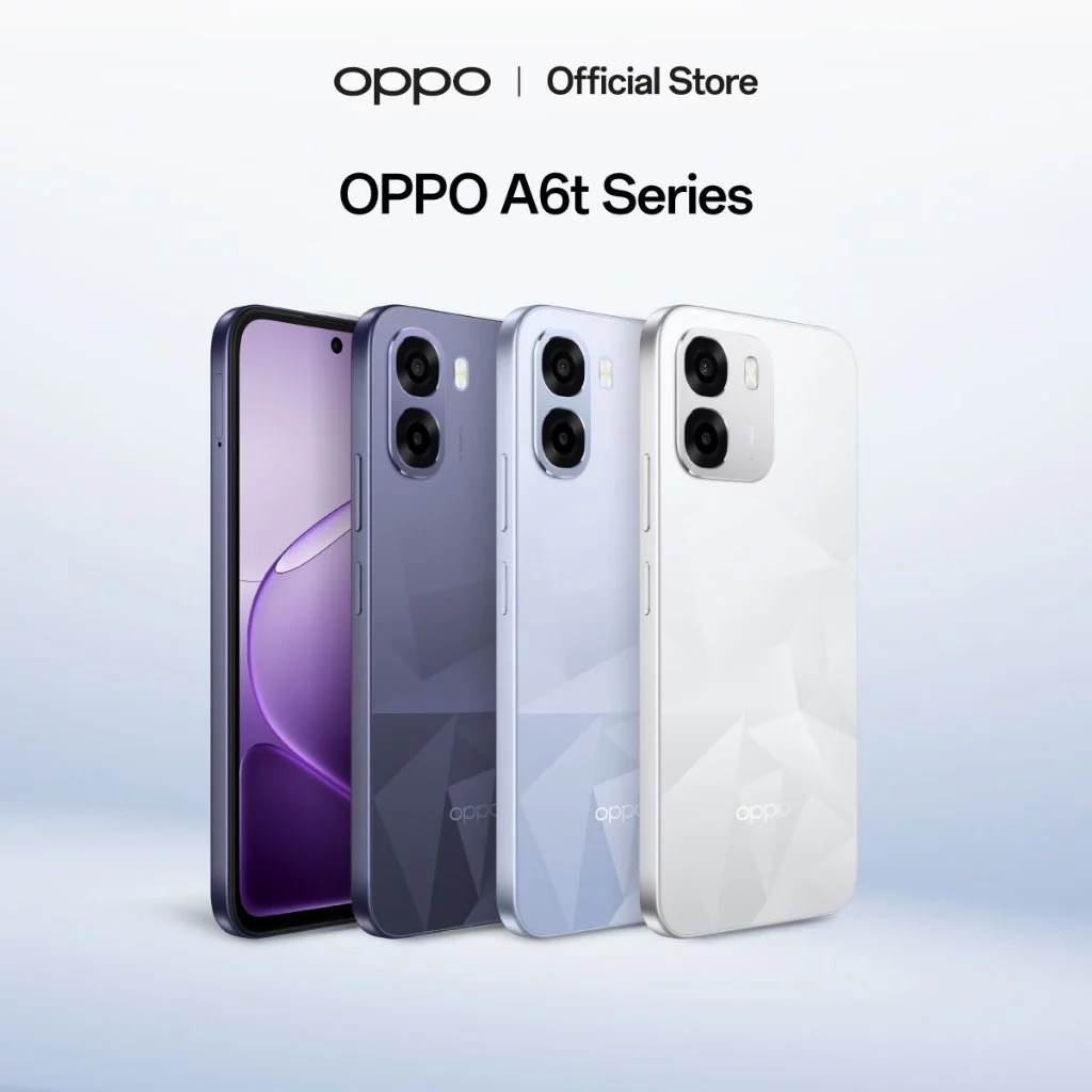 7.7 [แจกโค้ดคุ้ม] OPPO A6t Series | โทรศัพท์มือถือ ออปโป้ ทนทาน หน้าจอใหญ่ 6.75" กันน้ำกันฝุ่น แบตเตอรี่ใหญ่ 6500mAh