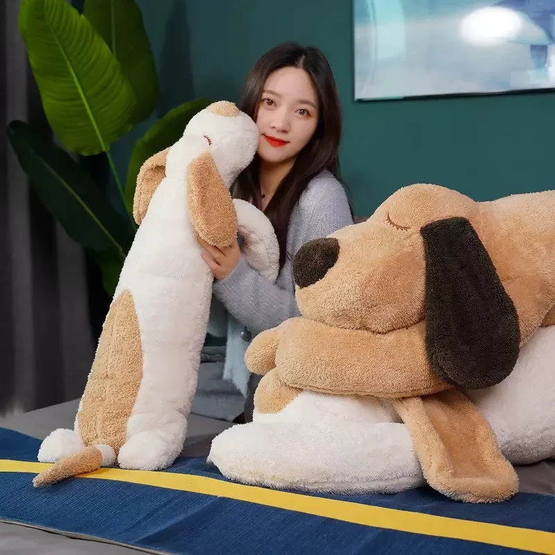 (DD shöp) หมอนตุ๊กตาน้องหมานุ่มฟู 🐶💤 หมอนข้างน้องหมา หมอนตุ๊กตาน้องหมา