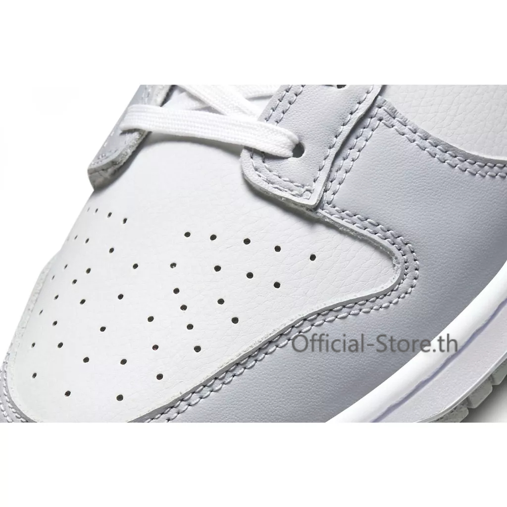 ลดเพิ่ม 57 รองเท้าผู้ชาย Dunk Low Retro Grey white รองเท้าผู้หญิง ฟรีค่าจัดส่งทั่วประเทศ