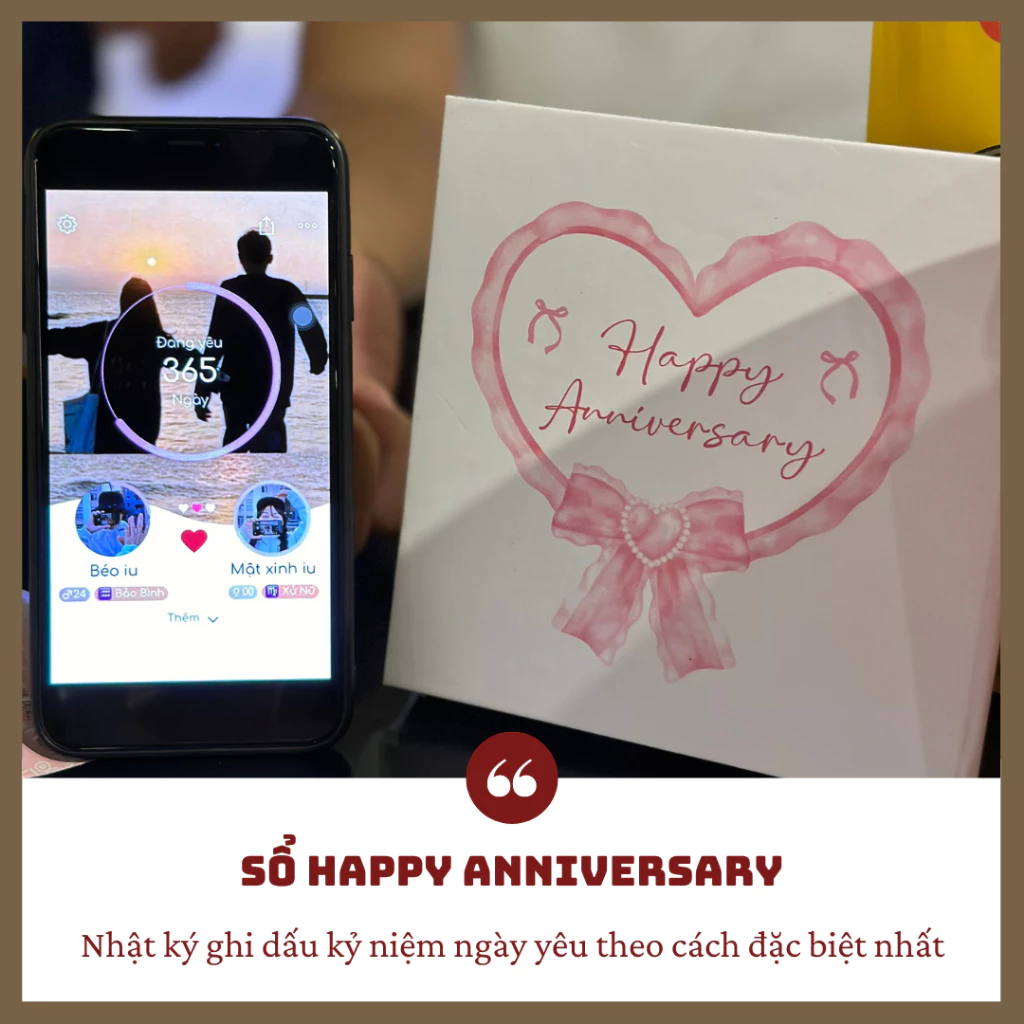 สมุดโน๊ตสุขสันต์วันเกิด - ของขวัญวันครบรอบสําหรับคู่รัก - สมุดบันทึก หวงแหน — ของมงคลหมวดความรักและความสัมพันธ์