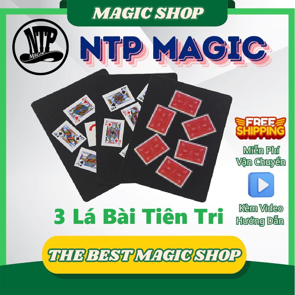 การ์ด TRI Magic of 3 prophecy รุ่นใหม่ การ์ดสีสวยคมชัด (คําแนะนําที่เข้าใจแล้ว) — ของมงคลหมวดไลฟ์สไตล์และของขวัญ