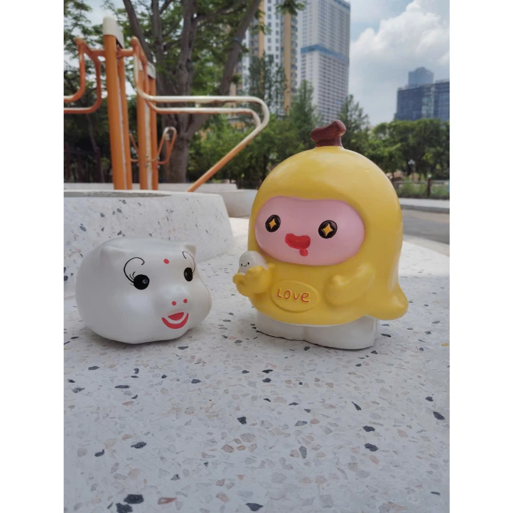 ออมสิน ออมสิน ออมสินรูปกล้วย ออมสินเทพเจ้าแห่งความมั่งคั่ง ออมสินน่ารักๆ — ของมงคลหมวดการเงินและโชคลาภ